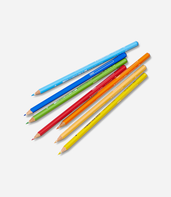 Two blue pens